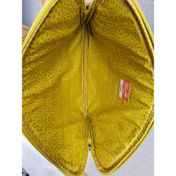 FOSSIL WOMENS KEY-PER MULTICOLOR COATED CANVAS LAPTOP SLEEVE 11X14 W/ KEY CHARM - Picture 3 of 10